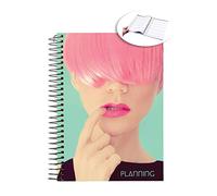 Carnet de rendez-vous Professionnel 21 x 30 cm - 4 colonnes - 300 Pages