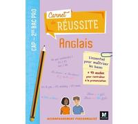 Carnet De Réussite Anglais Cap - 2de Bac Pro