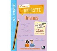 Carnet de réussite - ANGLAIS - CAP 2de Bac Pro - Éd. 2021 - Livre élève Béatrice Léonori (Auteur), Sabine Ritter (Auteur), Béatrice Sirjean (Auteur)