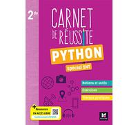 Carnet de Réussite - Python pour les SNT - 2de - Ed. 2023