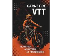 CARNET DE ROUTE VÉLO: Carnet de cyclisme | Journal d'entrainement Vélo | Notez vos balades et sorties en famille | enfant et adulte passionné de cyclisme | Cadeau Ideal pour Cycliste.