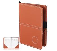 Carnet de Score de Golf Compact et Portable, en PU pour Tournois | Couverture PU Élégante, Outil Professionnel de Pointage, Pratique sur Parcours, pour Hommes et Femmes