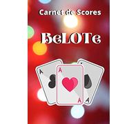 Carnet de Scores BELOTE: 100 pages - format A5