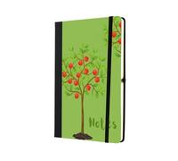 Carnet de scrapbooking en papier ligné format A5 - Parfait pour écrire et conserver des souvenirs pour vos amis et votre famille (note-ds23-appnote)