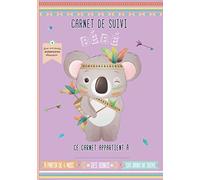 Carnet de suivi bébé: Cahier tout en un à compléter : journal de bord quotidien 2ème âge (partie diversification alimentaire) + suivi de santé - ... - 130 Pages avec des BONUS - version BOHO