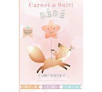 Carnet de suivi bébé: Cahier tout en un à compléter : journal de bord quotidien 2ème âge (partie diversification alimentaire) + suivi de santé - ... pour futur parent - 130 Pages avec des BONUS