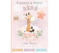Carnet de suivi bébé: Cahier tout en un à compléter : journal de bord quotidien 2ème âge (partie diversification alimentaire) + suivi de santé - ... pour futur parent - 130 Pages avec des BONUS
