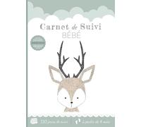 Carnet de suivi bébé: Cahier tout en un à compléter : journal de bord quotidien 2ème âge (partie diversification alimentaire) + suivi de santé - ... pour futur parent - 130 Pages avec des BONUS