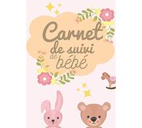 Carnet de suivi bébé: idéal pour le suivi des premiers jour du nourrisson jusqu'à ses 3 mois - pour noter les horaires des tétées, les couches, les médicaments, etc...