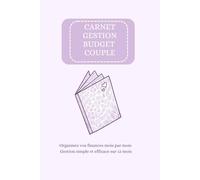 Carnet de suivi budget couple - Violet: Organisez vos finances mois par mois - Gestion simple et efficace sur 12 mois