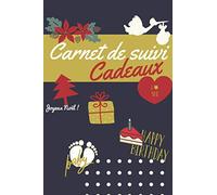 CARNET DE SUIVI CADEAUX I ULTRA PRATIQUE I livret de 96 pages: Un répertoire pour suivre les cadeaux offerts à ses proches !