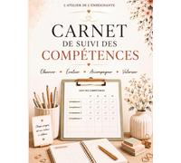 Carnet de Suivi des Compétences: Observer-Evaluer-Accompagner-Valoriser