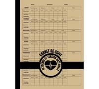Carnet de suivi Glycémie et Tension Artérielle: Carnet de la Surveillance pour les Diabétiques et de Tension Artérielle, Pour hommes et femmes