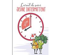 Carnet de suivi jeûne intermittent: Un journal de bord de 53 semaines à compléter pour les adaptes du fasting | Facile et rapide à remplir | Couverture florale