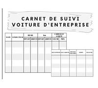 Carnet de Suivi Voiture D'entreprise: Carnet de Suivi Kilométrique | Carnet de Suivi des déplacements | Carnet De Bord Voiture d'Entreprise | Carnet ... de Société | 100 PAGES | 20,95 cm x 15,24 cm