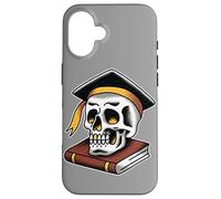 Carnet de Tatouage Traditionnel Skull Graduate Coque pour iPhone 16
