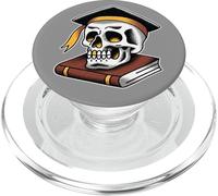 Carnet de Tatouage Traditionnel Skull Graduate PopSockets PopGrip pour MagSafe