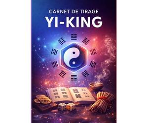 Carnet de tirage Yi king: permet d'enregistrer ses tirages lors du questionnement de l'oracle