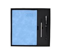 Carnet de travail Agenda 2025 jours Format A5 journalier complet Notes de 12 mois Papeterie pour Fitness Travel Colleg