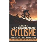 Carnet de Vélo pour cycliste: Livre de sport pour enfant ou adulte passionné de cyclisme