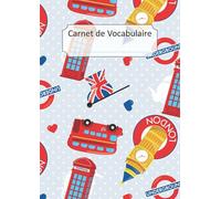 Carnet de Vocabulaire: A5 - deux colonnes - doublé