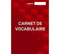 Carnet de Vocabulaire: Pour enregistrer et apprendre de nouveaux mots | A5 |100 pages | 2000 lignes | - deux colonnes de couleurs différentes