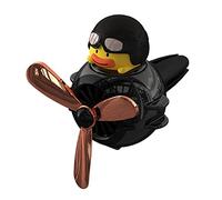 Carnet de voiture Diffuseur, Mignon de voiture Air Ryners Pilote Pilote Ducs Scent Diffuseur Cartoon Automotive Air Outlet Van Auto Decoration Black