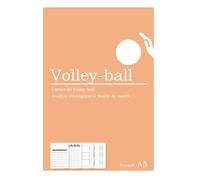 Carnet de Volley-ball Analyse stratégique et feuille de match Format A5