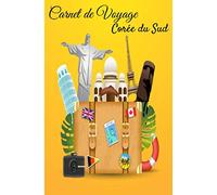 Carnet de Voyage Corée du Sud: Carnet de voyage | Préparation de votre voyage | Lieux indispensables à visiter | Checklists | Souvenirs | 6 x 9 pouces | Bullet time | Corée du Sud |