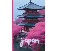 Carnet de voyage JAPON : illustrations style photographie couleurs éclatantes I Idée cadeau I Journal au format 14x22cm à emporter partout avec vous - ... à points recto-verso - Papier blanc matte