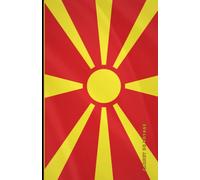 Carnet de voyage Macédoine du Nord (collectionnez-les tous): Collection de carnets de voyage drapeaux