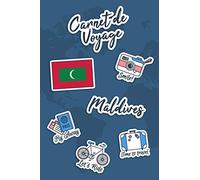 Carnet de Voyage Maldives: Journal de Voyage | 106 pages, 15,24 cm x 22,86 cm | Pour vous accompagner durant votre séjour
