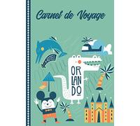 Carnet de Voyage Orlando: Guide à Remplir de vos Histoires et Anecdotes pour un Séjour à la Carte, 108 pages ILLUSTREES, Cadeau à Offrir Fabriqué en France.