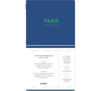 Carnet de voyage Paris – Avec pochette à rabats, carte et plan, carnets et stickers