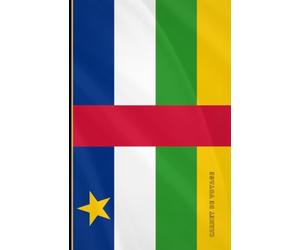 Carnet de voyage République centrafricaine: Collection de carnets de voyage drapeaux