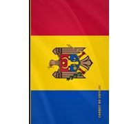 Carnet de voyage République de Moldova/Moldavie: Collection de carnets de voyage drapeaux