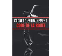 Carnet d'entrainement au code de la route: Support à remplir pour noter vos réponses - 130 fiches vierge - 15,24 x 22,86 cm