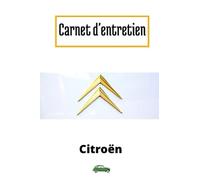Carnet d'entretien Citroën