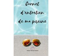 Carnet d'entretien de ma piscine