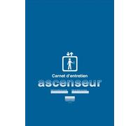 Carnet d'entretien pour ascenseur