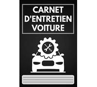 Carnet d'entretien pour voitures | Convient pour voitures de toutes marques | Carnet de bord voiture | Entretien voiture: Carnet de 100 pages avec ... fiche à compléter après chaque intervention