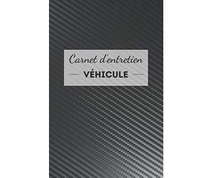 Carnet d'entretien véhicule: universel, simple et pratique - fiche à compléter pour chaque intervention - accessoire voiture moto scooter