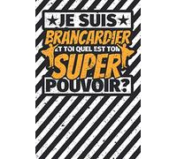 Carnet des notes ligné: Je suis Brancardier - et toi quel est ton super pouvoir?