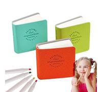 Carnet d'esquisse Miniature, carnet d'aquarelles portable, 5 x 5 cm, 48 pages 300 g/m² pour artistes écrivains étudiants maison école
