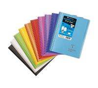 Clairefontaine Carnet à spirale Koverbook Dessin/Croquis A5 100 p. 125 g Polypro couleur aléatoire