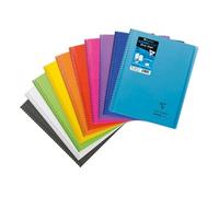 Clairefontaine 391201C Un Cahier à Spirale Koverbook Dessin/Croquis - A4+ 22,5x29,7 cm - 100 Pages - Papier Dessin Extra Blanc 125 g - Couverture Polypro Couleur Aléatoire