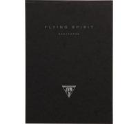 Carnet Dessin Noir Flying Spirit A4 - 50 Feuilles - 90g - Clairefontaine