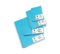 Carnet Dessin Notes Couverture Polypropylène Bleu 50 F