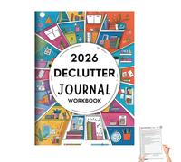 Carnet d'exercices 2026 Declutter - 60 pages - Organisation familiale et planification personnelle - Planificateur d'organisation guidée - Transformez votre maison en 52 semaines - Pour la maison/le