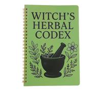Carnet d'herboristes enchantés - Collection d'herbes, magie pour sorcières, journal d'apprentissage de l'herboristerie
